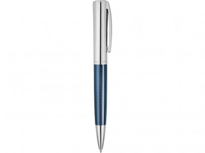 Ручка металлическая шариковая Conquest Blue, вид сбоку