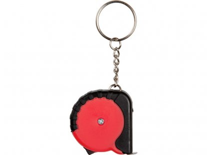 Рулетка-брелок Habana, 1м, красная