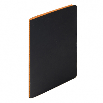 Тетрадь SLIMMY, чёрная с оранжевым