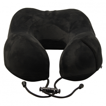 Подушка дорожная Сomfort Memory Form Easy Travel, чёрная