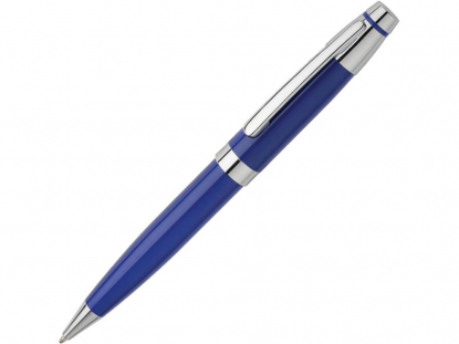 Ручка металлическая шариковая, синяя