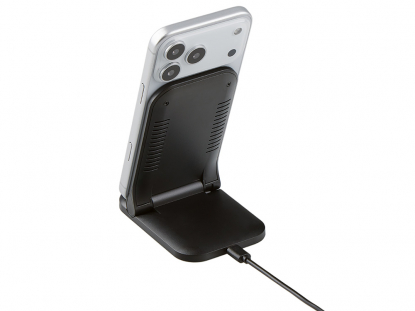 Беспроводное зарядное устройство Foldy, 15 Вт, черное