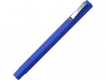 Ручка шариковая пластиковая Quadro Soft, синяя