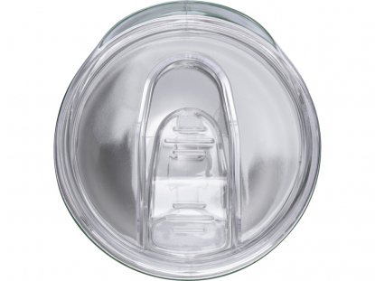 Вакуумная термокружка Sense Gum, непротекаемая крышка, soft-touch, зелёная