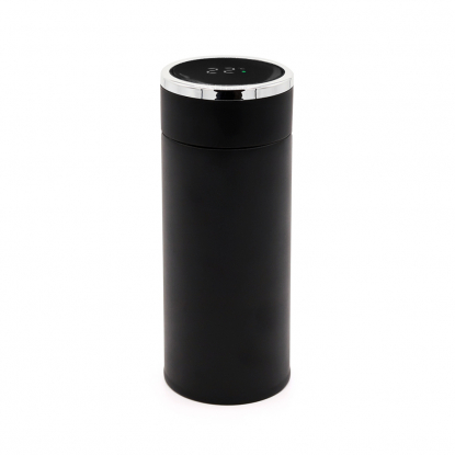 Термос Amber с инфьюзером и дисплеем, черный