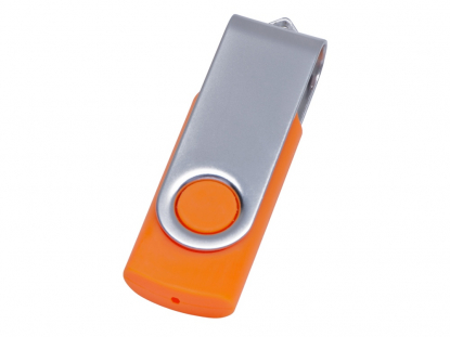 Флеш-карта Флэш С1, USB 2.0, оранжевая
