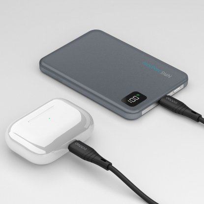 Внешний АКБ NRG MageSafe Alum 5000 мА-ч, 15Вт QI