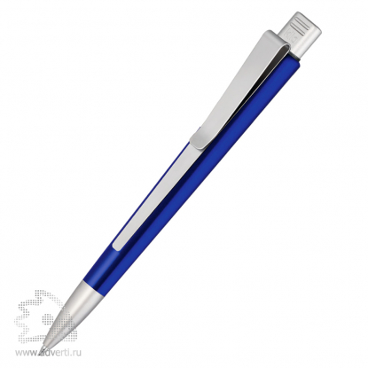 Ручка-флешка Genius Metallic Klio Eterna, синяя