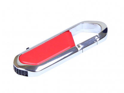 USB-флешка в виде карабина, красная