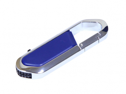 USB-флешка в виде карабина, синяя