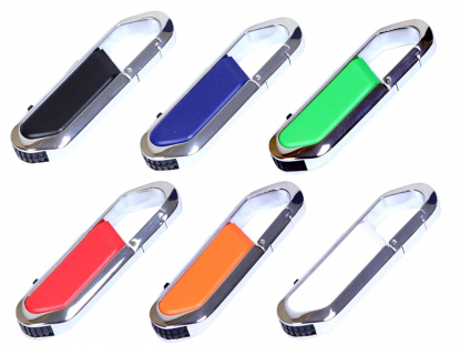 USB-флешка в виде карабина, несколько цветов