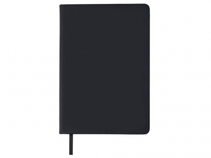 Бизнес-блокнот А5 С3 soft-touch с магнитным держателем для ручки, черный