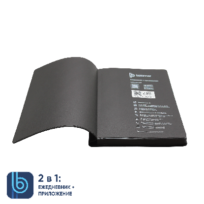 Ежедневник Bplanner.04, черный