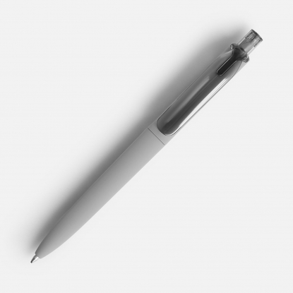 Ручка шариковая DS8 PRR-Т Soft Touch, серая