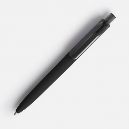 Ручка шариковая DS8 PRR-Т Soft Touch, черная