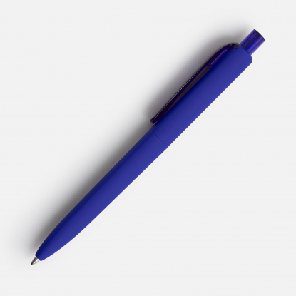 Ручка шариковая DS8 PRR-Т Soft Touch, синяя