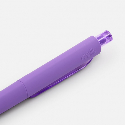 Ручка шариковая DS8 PRR-Т Soft Touch, фиолетовая