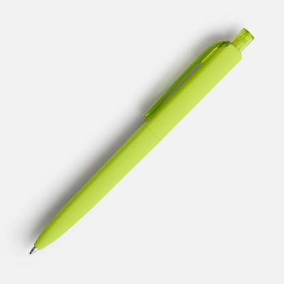 Ручка шариковая DS8 PRR-Т Soft Touch, зеленая