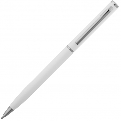 Шариковая ручка Hotel Chrome, белая
