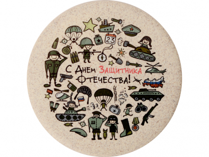 Беспроводное зарядное устройство Wheatty из пшеничной соломы, 5W