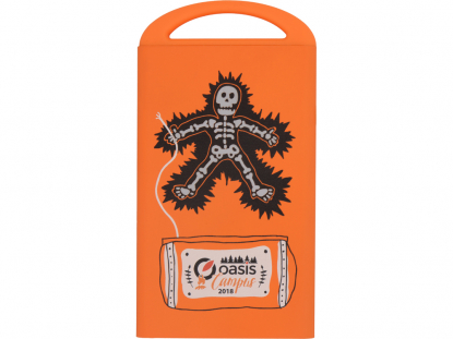 Портативное зарядное устройство Shine, 4000 mAh-оранжевый