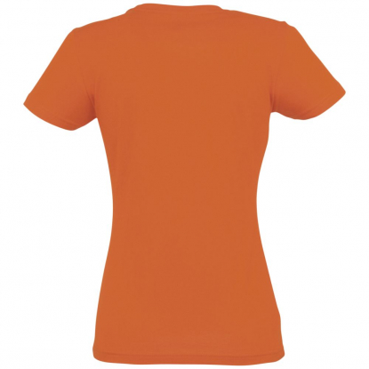 Футболка Imperial Women 190, женская, оранжевая, спина