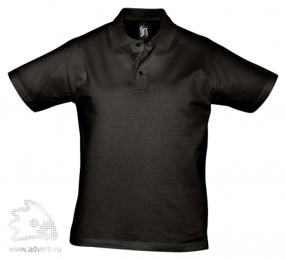 Рубашка поло Prescott 170, мужская, чёрная
