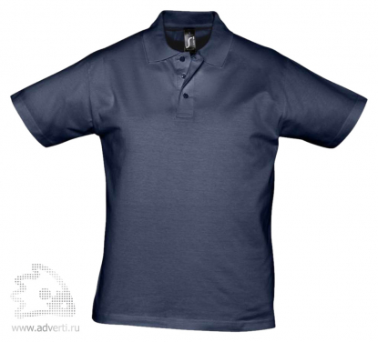 Рубашка поло Prescott 170, мужская, тёмно-синяя