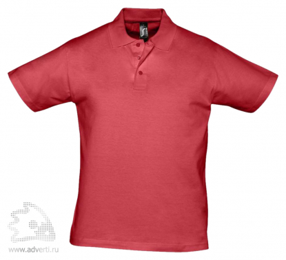 Рубашка поло Prescott 170, мужская, красная
