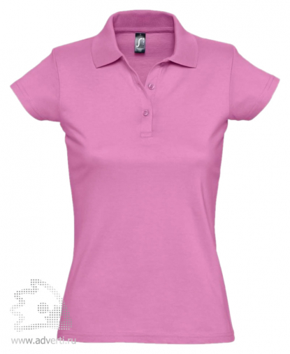 Рубашка поло Prescott Women 170, женская, розовая