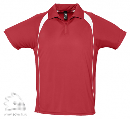 Спортивная рубашка поло Palladium 140, мужская, красная