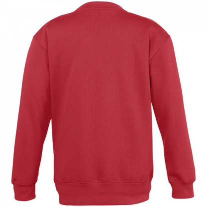 Толстовка New Supreme Kids 280, детская, Sol's, Франция, красная, спина
