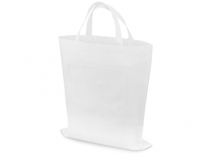 Складная сумка Maple, 80 г/м2, белая, обратная сторона