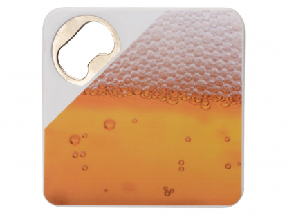 Подставка с открывалкой для кружки Liso-белый