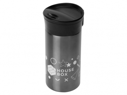 Вакуумная герметичная термокружка Upgrade-темно-серый