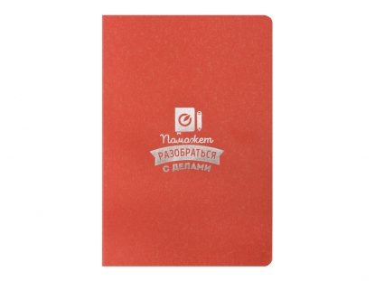 Блокнот А5 Snow-красный