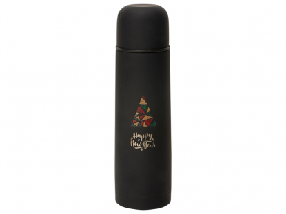 Термос Ямал Soft Touch-синий