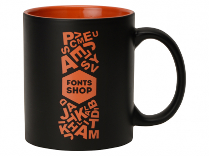 Кружка Subcolor BLK-голубой