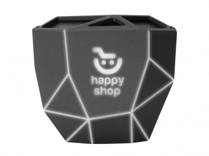 Портативная колонка Geo, 5 цветов подсветки