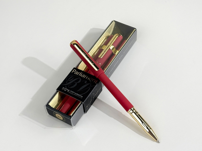 Ручка пластиковая шариковая Parliament, красная