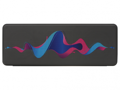 Портативная колонка Bar со стереодинамиками, soft touch