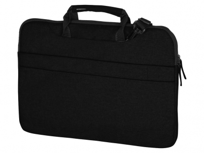 Сумка Plush c усиленной защитой ноутбука 15.6, черная