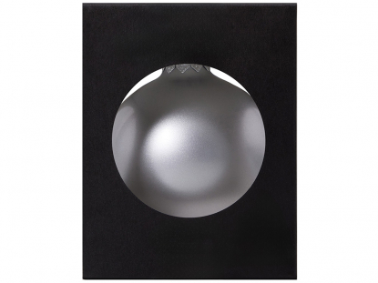 Стеклянный елочный шар Frozi, серебристый