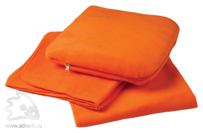 Плед-подушка Travel, оранжевый