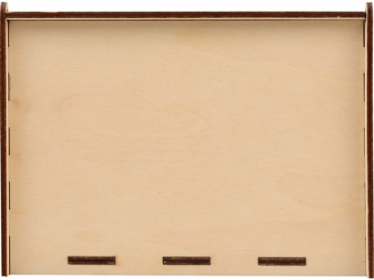 Подарочная коробка Wood, вид сзади