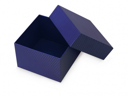 Коробка подарочная Gem S, синяя открытая