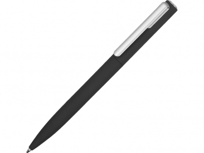 Ручка пластиковая шариковая Bon soft-touch, черная