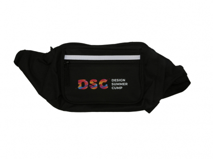 Сумка на пояс Sash, черная