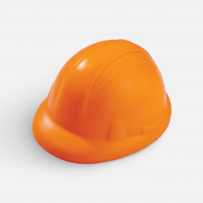 Антистресс Каска, оранжевый