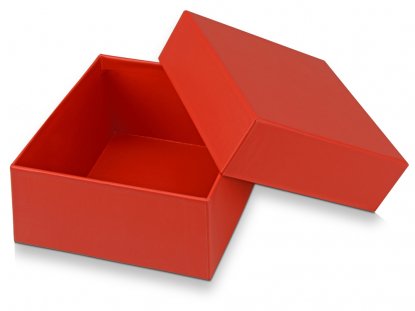 Подарочная коробка Corners малая, красная, в открытом виде